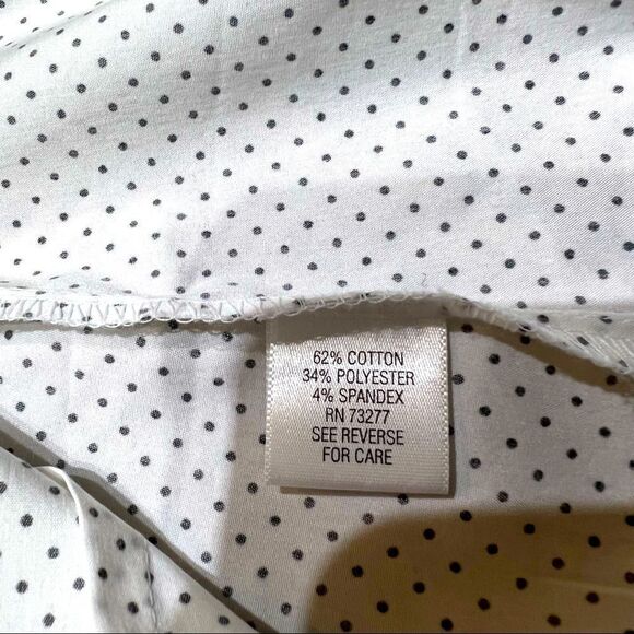 PLUS SIZE Oversized White Buttoned Down Shirt OX Woman - Picture 9 of 10